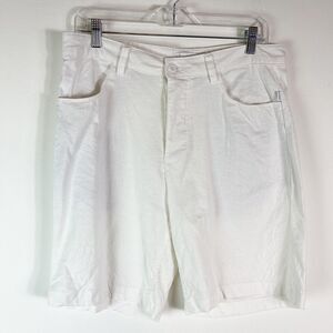 Onia NWOT Men's White Stretch Linen Blend Shorts Size 32